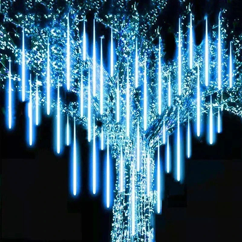 Decor Lighting Uk - 방수 유성우 비 LED 스트링 조명,