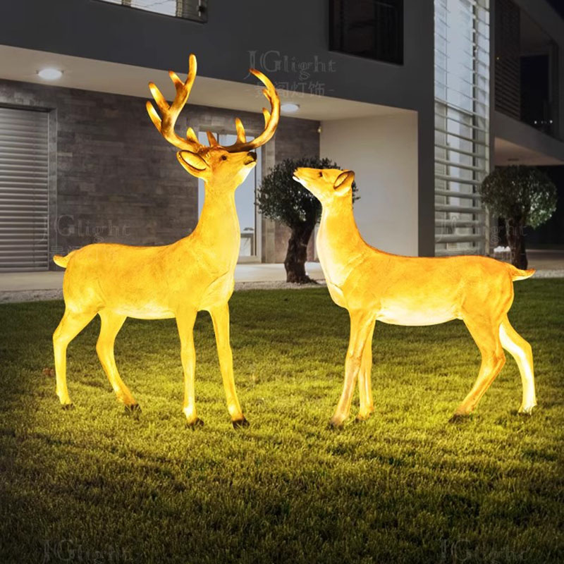 거리 동물 조명 조경 트렌디한 조각상 마당 독특한 디스 - Unique Lighting Decor 리뷰 및 가격