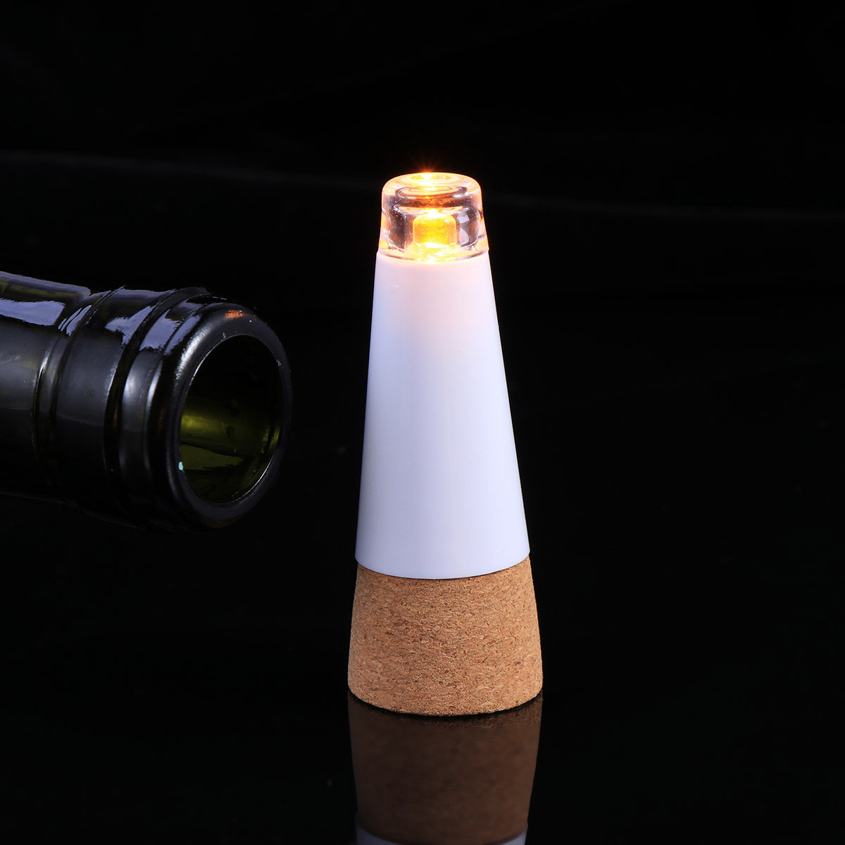 따뜻한 백색 LED 충전식 코르크 와인병 조명, 창의적 - Decor Lighting Cork 리뷰 및 가격