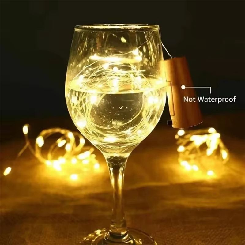 A76I-웨딩 파티 정원 장식용 와인병 코르크에 담긴  - Decor Lighting Cork 리뷰 및 가격