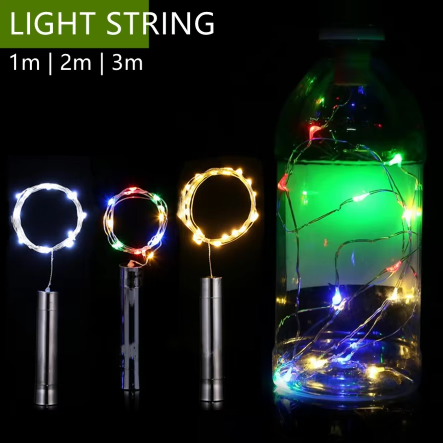 LED 와인 병 코르크 별빛 스트링 배터리 전원 공급  - Decor Lighting Cork 리뷰 및 가격