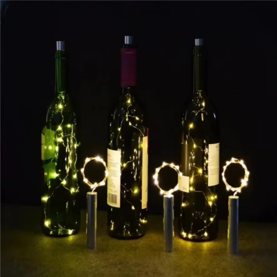 LED 와인 병 코르크 별빛 스트링 배터리 전원 공급  - Decor Lighting Cork 리뷰 및 가격