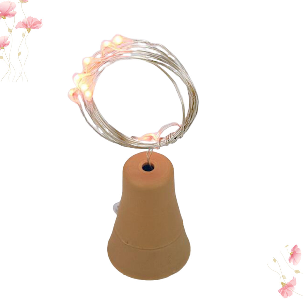 10개의 LED 코르크 스트링 조명, 구리선 와인병 조 - Decor Lighting Cork 리뷰 및 가격