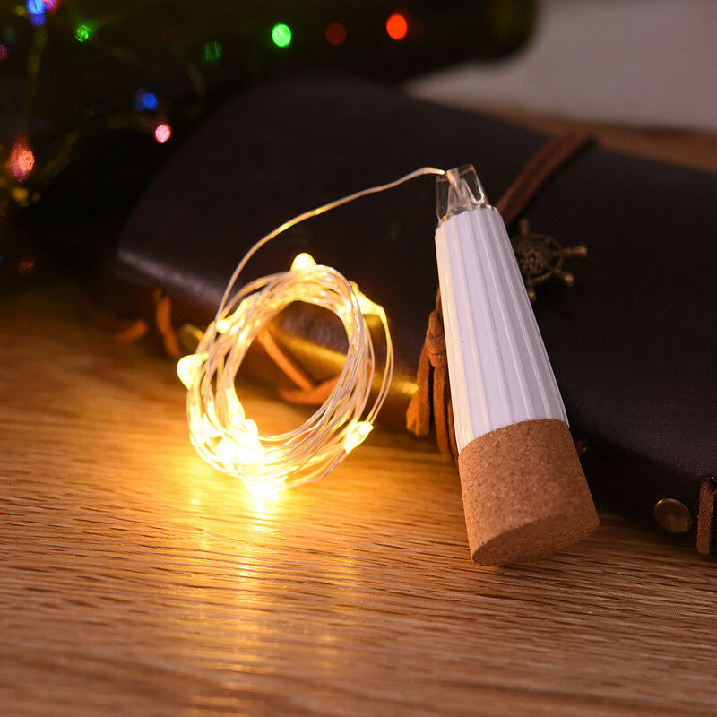 2m 20 LED 코르크 병 요정 빛 USB 충전식 실 - Decor Lighting Cork 리뷰 및 가격
