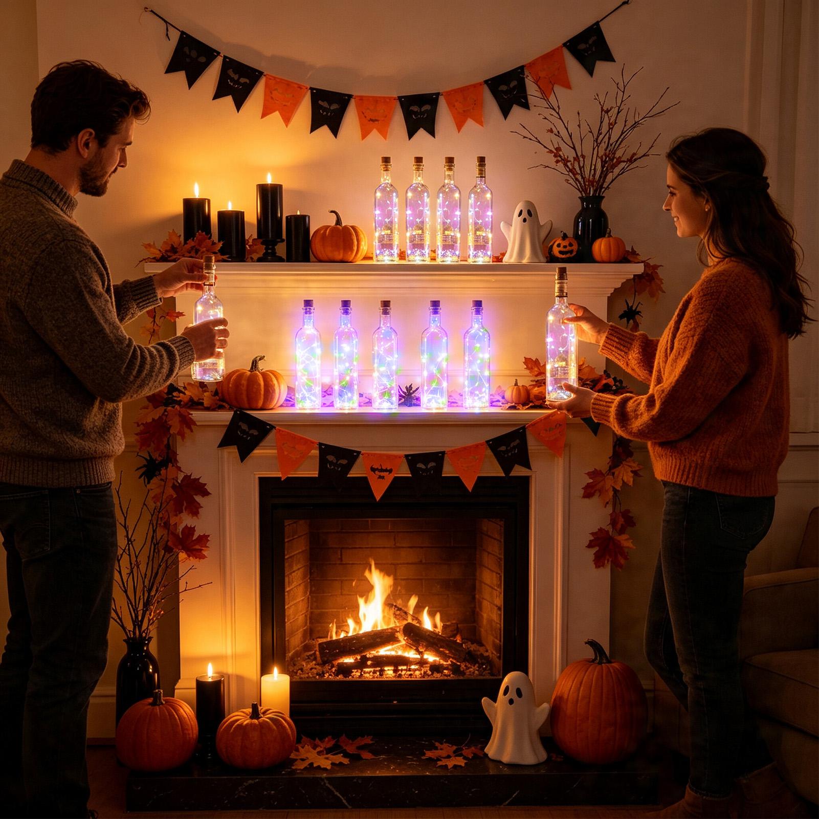 와인병용 코르크 조명 6개 방수 DIY 장식 요정 코르 - Decor Lighting Cork 리뷰 및 가격
