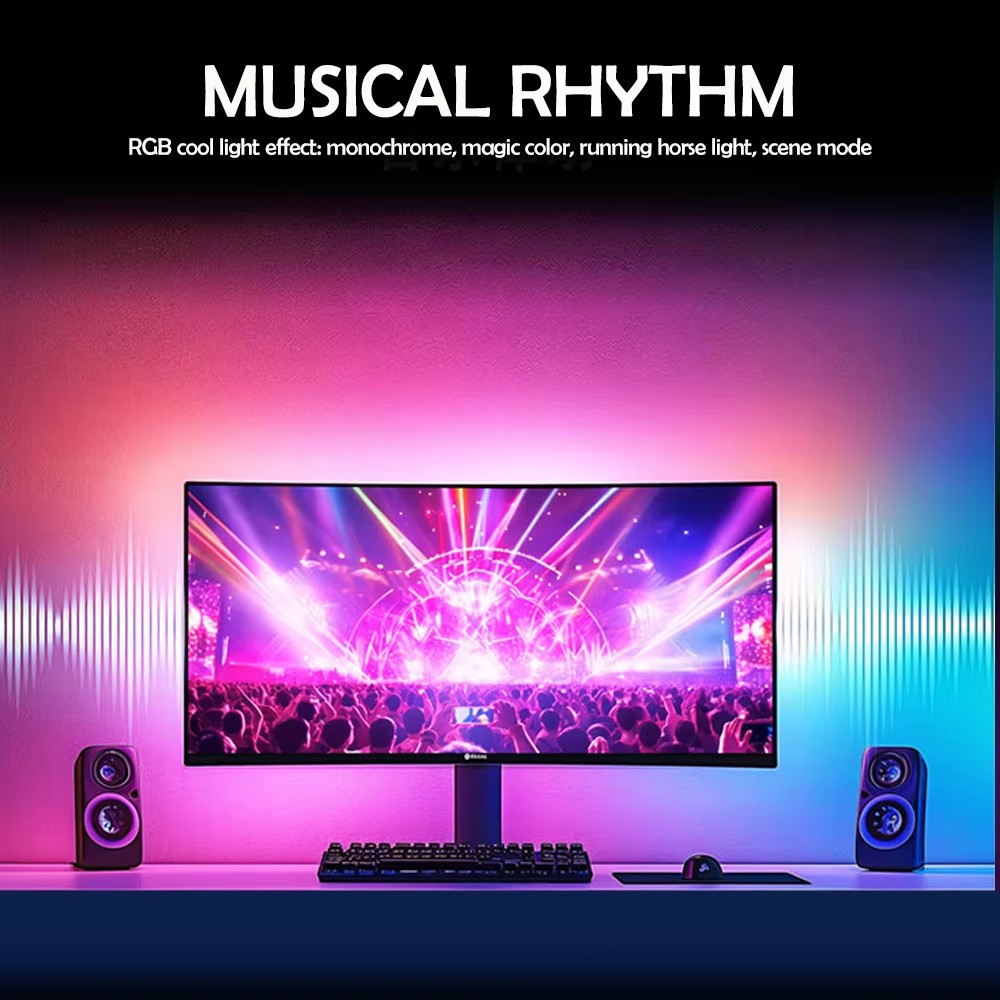 RGB 게이밍 조명 스트립 모니터 백라이트 LED 디스 - Ambient Led Strip 리뷰 및 가격