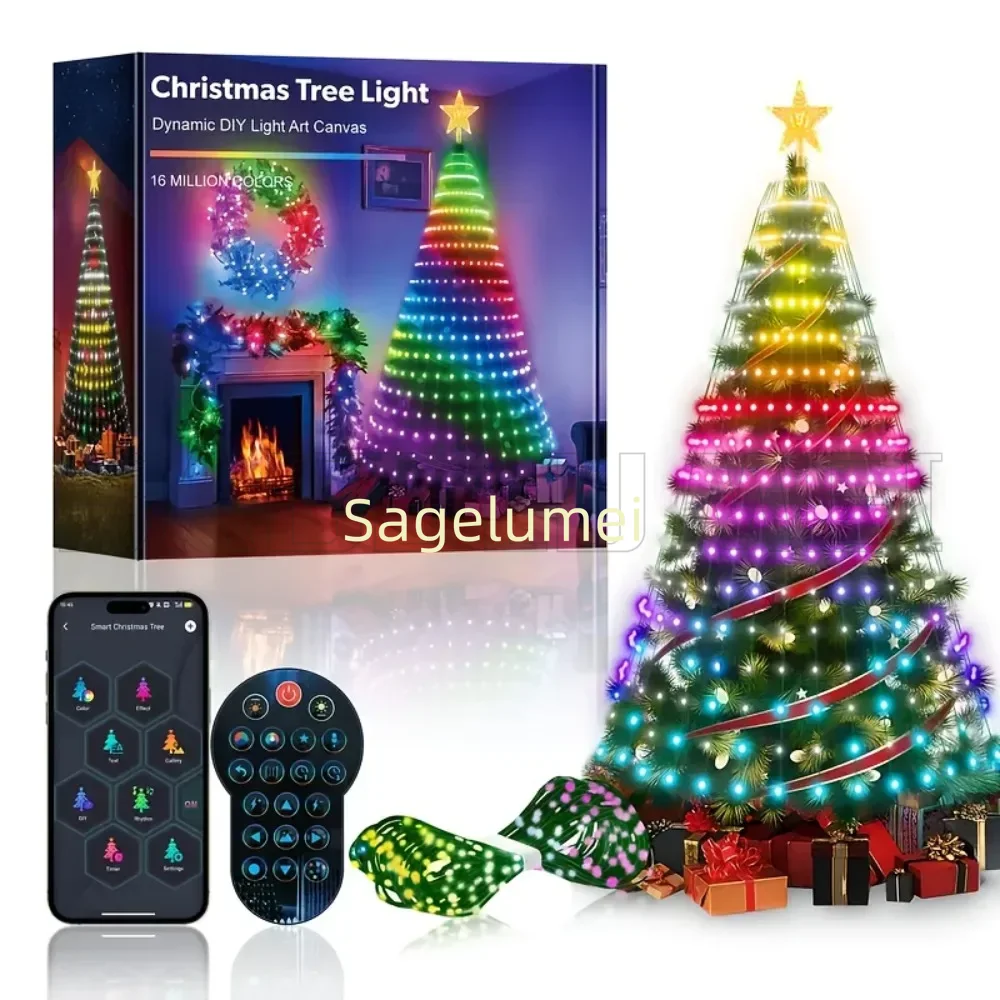 RGBIC 400LED 크리스마스 조명 별 모양 휴일  - Decor Lighting Uk 리뷰 및 가격