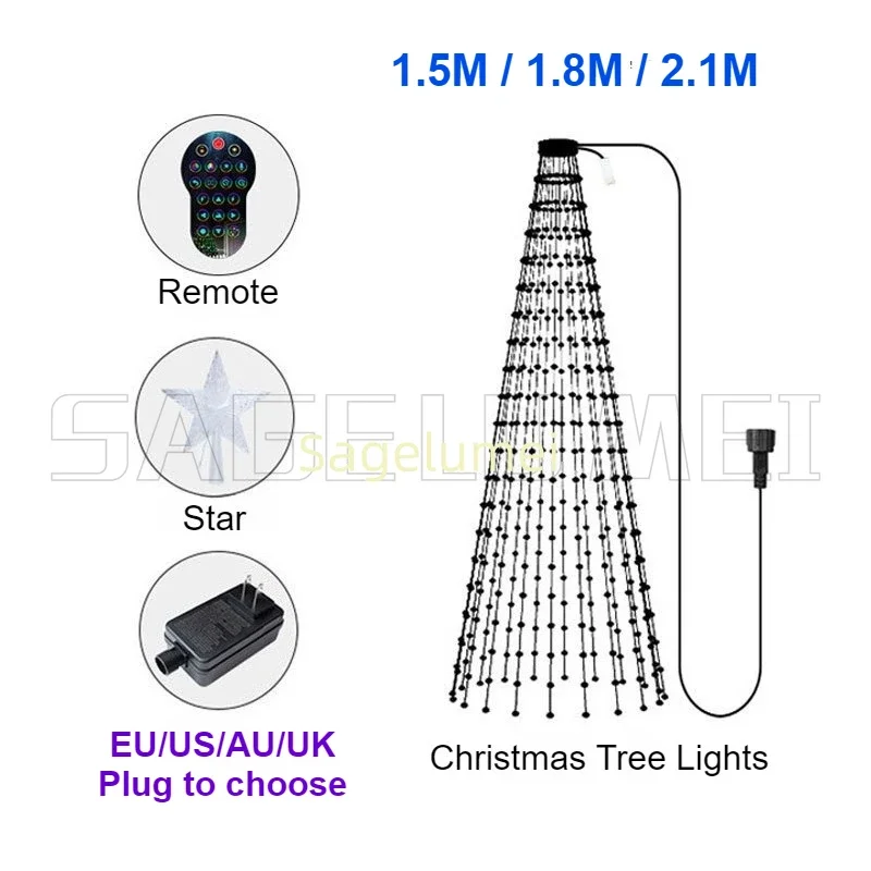 RGBIC 400LED 크리스마스 조명 별 모양 휴일  - Decor Lighting Uk 리뷰 및 가격
