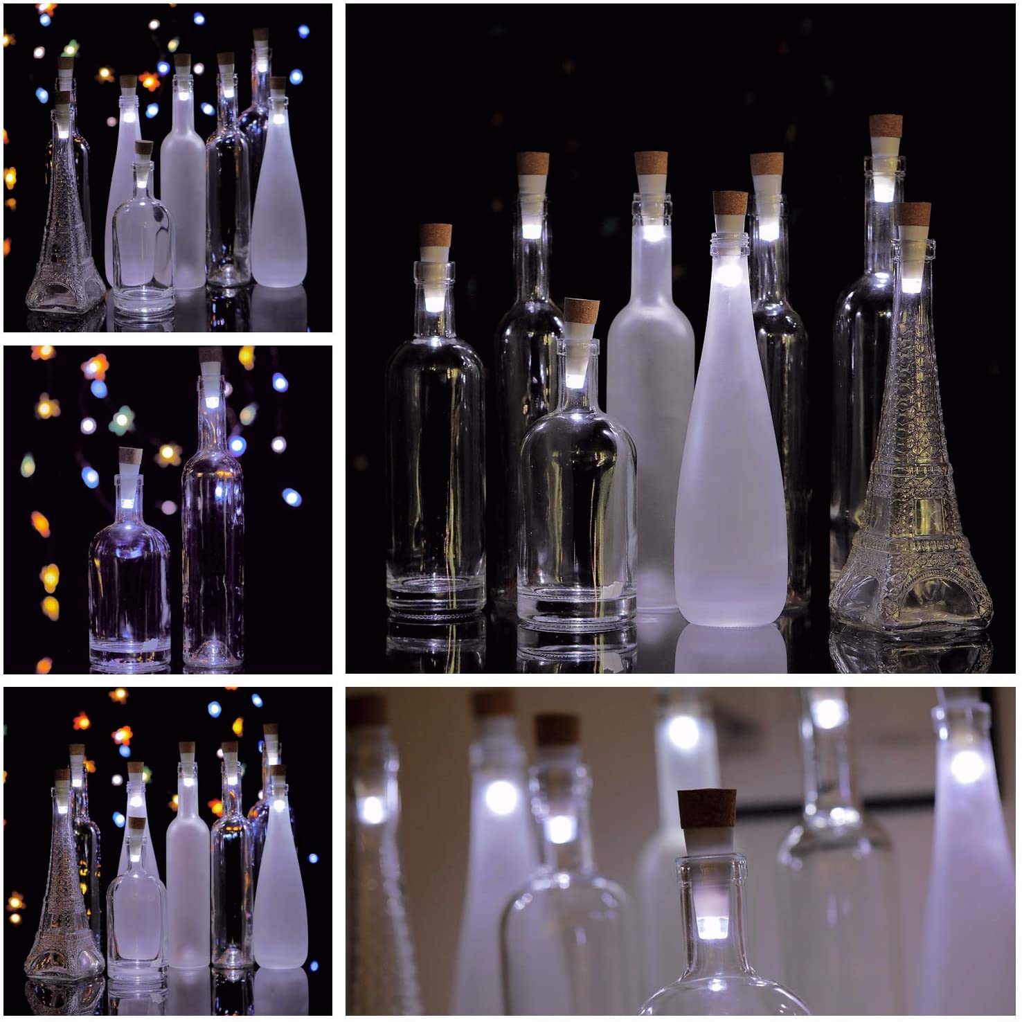 USB 충전식 병 조명 미니 코르크 모양의 공예 조명  - Decor Lighting Cork 리뷰 및 가격