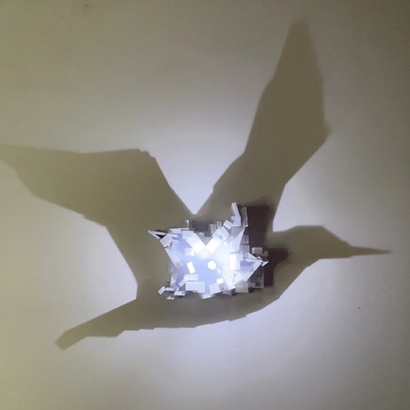 드롭쉬핑 3D 라이트 섀도우 무드등, 인터랙티브 무드등 - Lighting Decor Bedroom 리뷰 및 가격