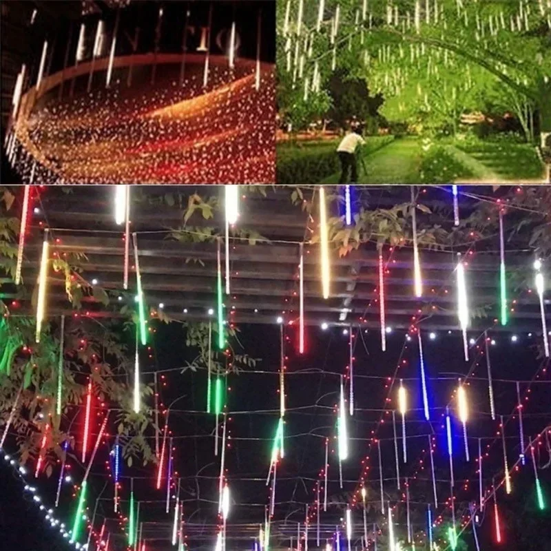 30cm /50cm 방수 유성우 비 8 튜브 LED 문 - Decor Lighting Uk 리뷰 및 가격