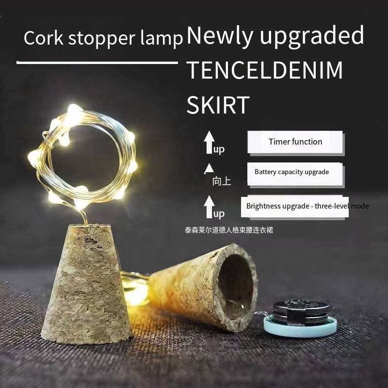 나무 바 LED 와인 병 코르크 2M 스트링 요정 조명 - Decor Lighting Cork 리뷰 및 가격