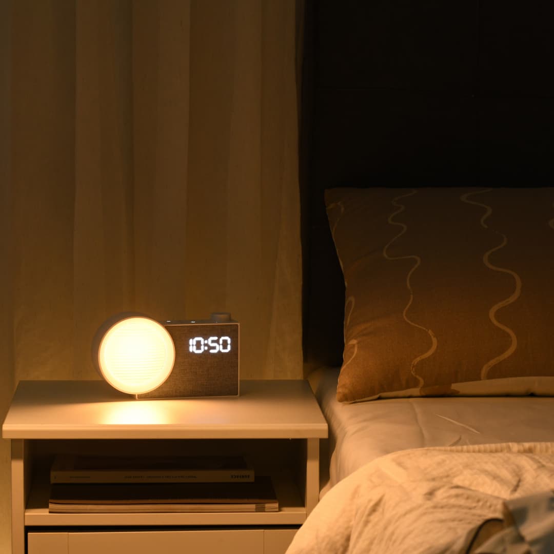 WILIT LED 무드등 알람 시계, 백색소음 및 타이 - Lighting Decor Bedroom 리뷰 및 가격