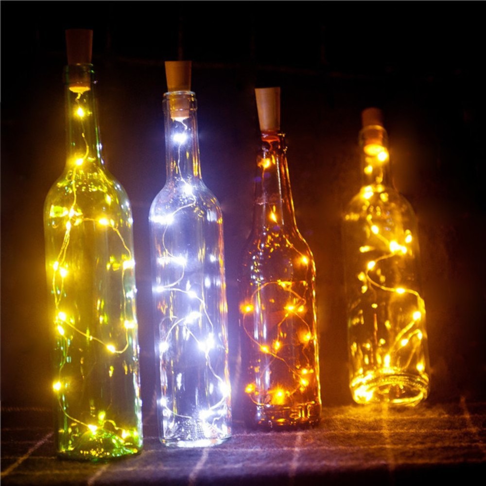 바 LED 와인 병 코르크 2M 문자열 조명 크리스마스 - Decor Lighting Cork 리뷰 및 가격