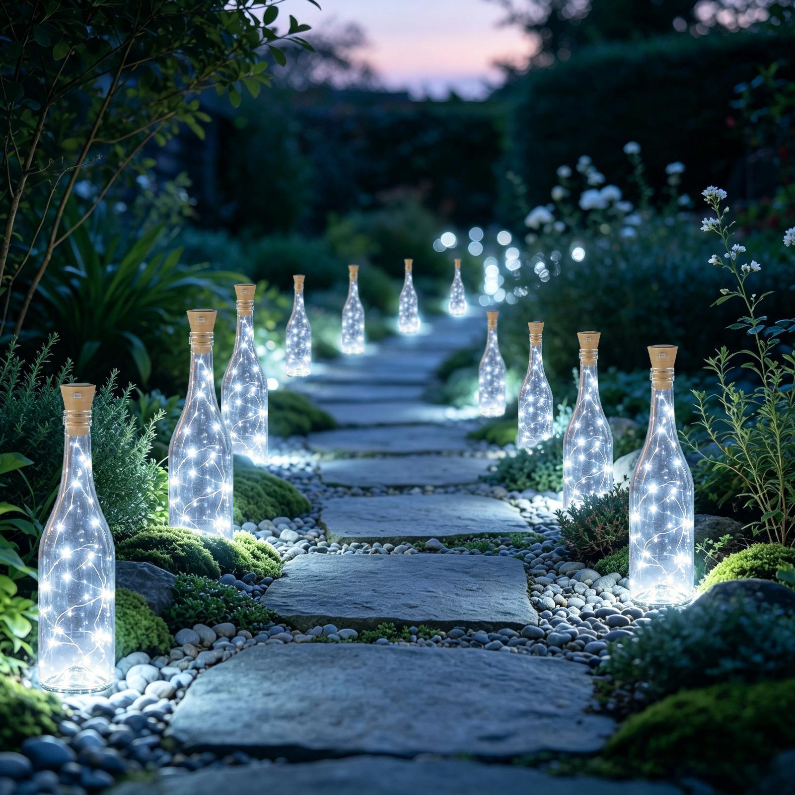 코르크 마개 와인병 조명 6개 LED 방수 DIY 장식 - Decor Lighting Cork 리뷰 및 가격